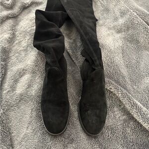 Stuart Weitzman Black Over-the-Knee Boots
